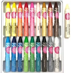 Spellbinders Jane Davenport Oil Pastel Crayons 18/Pkg