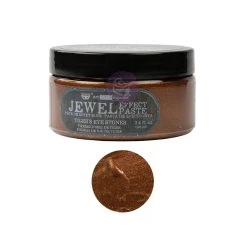 PRIMA MARKETING INC Finnabair Art Extravagance Jewel Texture Paste - Tiger's Eye Stones