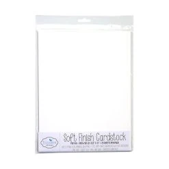 Elizabeth Craft Soft Finish Cardstock 8.5"X11" - White
