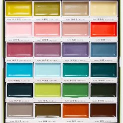 ZIG Gansai Tambi Sets - Set 24 Colours II -stamp shop 251245a