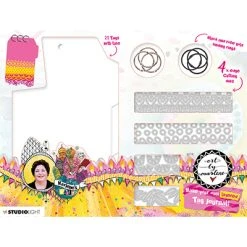 Studiolight BM DIY Layered Tag Journal Marlene’s World Nr.14