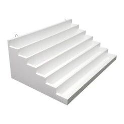 Totally-Tiffany Stamp&Supply Stadium 6 Level, One Size, White