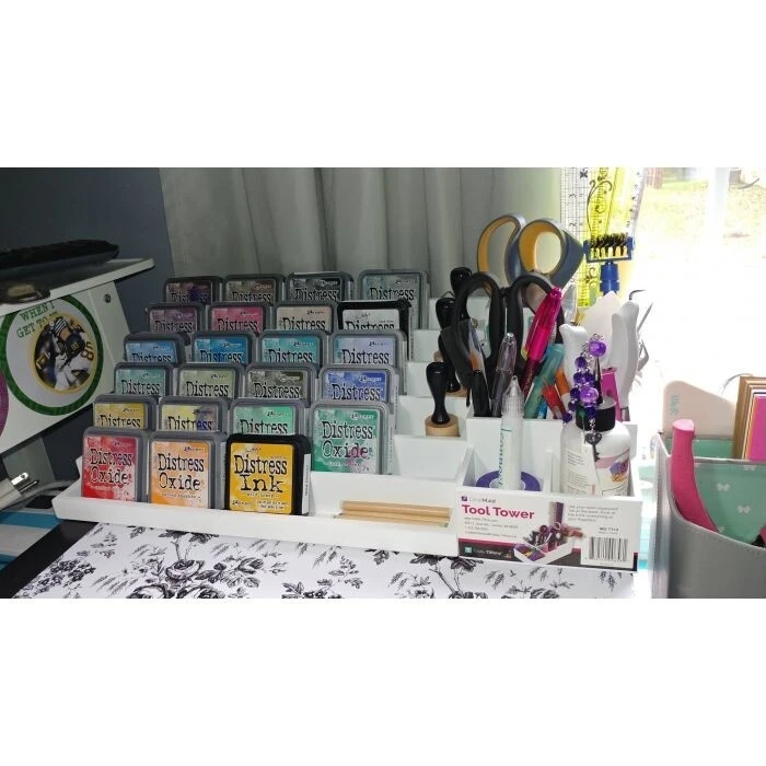 Totally-Tiffany Stamp&Supply Stadium 6 Level, One Size, White 8 Totally-Tiffany Stamp&Supply Stadium 6 Level, One Size, White – Bild 6