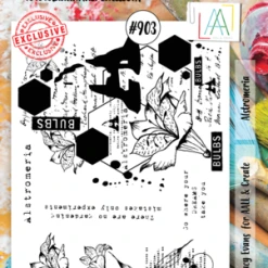 ALL& Create Aall And Create Stamp Set A5 Alstromeria