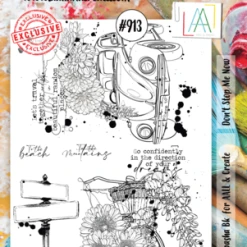 ALL& Create Aall And Create Stamp Set A5 Don't Stop Me Now