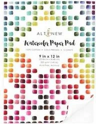 Alternew Watercolor Paper Pad (9"x 12")