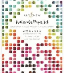 Alternew Watercolor Paper Set (A2 Loose Sheets)
