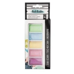 Vicki Boutin Print Shop Cosmic Watercolor Rainbow (5colors+1brush)