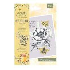 Crafters Companion Bee Youtiful Collection - Stamp&Die Set- Bee Blooms