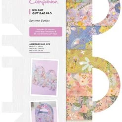 Crafters Companion CC - Die Cut Gift Bag Pads - Summer Sorbet