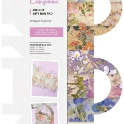 Crafters Companion CC - Die Cut Gift Bag Pads - Vintage Summer