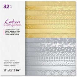 Crafters Companion Crafter's Companion Luxury Mirror Paperpad 12x12 Everyday Metallics