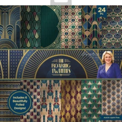 Crafters Companion The Roaring Twenties 12x12 Inch Paper Pad