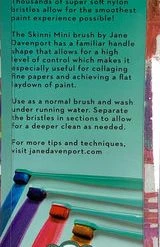 Jane Davenport Skinni Mini Brush (3pcs) -stamp shop creative expressions jane davenport skinni mini br2