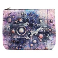 PRIMA MARKETING INC Finnabair Art Basics Big Art Pouch Art Celebration In Purple