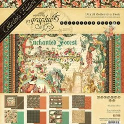 Graphic 45 - Enchanted Forest 12x12 Inch Deluxe Collector's Edition