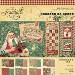 Graphic 45 - Letters To Santa 8x8 Inch Collection Pack