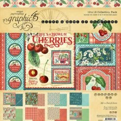 Graphic 45 - Life's A Bowl Of Cherries 12x12 Inch Collection Pack