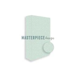 Masterpiece Design Masterpiece Memory Planner Album 4x8 - Turqoise Text 6-rings