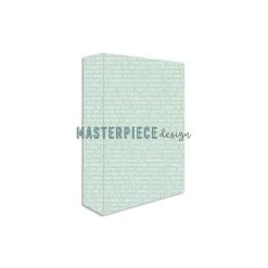 Masterpiece Design Masterpiece Memory Planner Album 6x8 - Turqoise Text