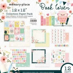 Memory Place - Book Lover 12x12 Inch Paper Pack