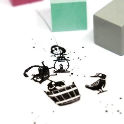 Catsonappletrees Cat On Appletrees - Ministempel-Adventskalender 5 -stamp shop ministempel adventskalender 54