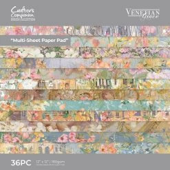 Crafters Companion Nature's Garden - Venetian Grace - Paperpad 30x30 Cm