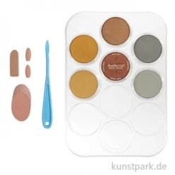 PanPastell PanPastel Metallic-Set - 6 X 9 Ml Metalltöne + Palette Und Werkzeug