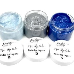 Picket Fence Studios Paper Glaze Ombre Polar Ice Layers