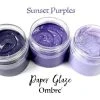 Picket Fence Studios Paper Glaze Ombre Sunset Purples -stamp shop picket fence studios paper glaze ombre sunset purp