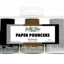 Picket Fence Studios - Paper Pouncers Neutrals (3pcs)