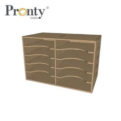Pronty MDF Aufbewahrsystem Basic Box Ink Storage