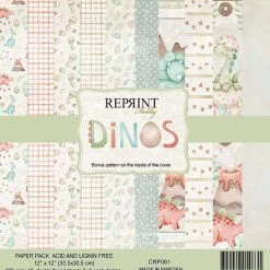 Reprint - Dinos 12x12 Inch Paper Pack
