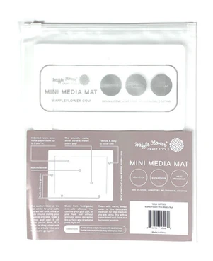 Waffle Flower - Mini Media Mat 3 Waffle Flower - Mini Media Mat
