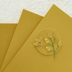 Spellbinders - Brushed Gold Cardstock