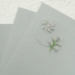 Spellbinders - Brushed Silver Cardstock