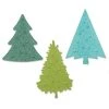 Sizzix - Embossing Folder Festive Trees -stamp shop sizzix switchlits embossing folder festive trees 665967 kath bree 326211 de g