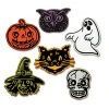Sizzix - Thinlits Die Set 12PK Retro Halloween -stamp shop sizzix thinlits die set 12pk retro halloween 666000 tim holtz 08 326222 de g
