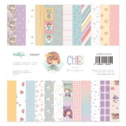 Mintopia - Stack 12"x12" Chibi En El Bosque