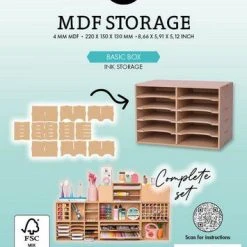 Studiolight Studio Light MDF Storage Essentials Tools Nr.13
