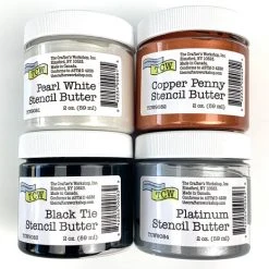 The Crafter's Workshop - Formal Stencil Butter 2 Oz. (4pcs)