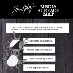 Tonic Studios Tools - Tim Holtz Media Surface Mat -stamp shop tonic tim holtz tim holtz media surface mat 4497e5